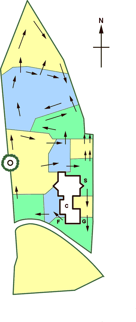 Redhall section map